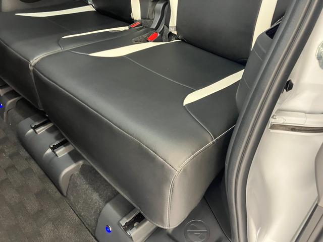 タント カスタムRSセレクション ツートンカラー 1オーナー車 修復歴無 純正ナビ・12.8インチリアモニター・ドラレコ・15インチアルミ rosso modelloマフラー シートカバー 全方位カメラ 障害物センサ 追従型クルコン(48枚目)