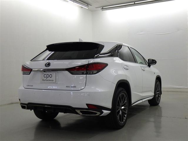ＲＸ ＲＸ３００　Ｆスポーツ　レクサス認定中古車ＣＰＯ　パノラミックビューモニター　Ｆ　ＳＰＯＲＴ専用本革／Ｆ　ＳＰＯＲＴ専用ブラック／Ｆ　ＳＰＯＲＴ専用本アルミ　フロアマット（純正）　ナンバーフレーム　ドライブレコーダー（5枚目）