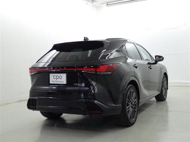 RX RX500h Fスポーツパフォーマンス レクサス認定中古車CPO 21インチアルミホイール F専用オレンジブレーキキャリパー ルーフレール パノラマルーフ 輻射ヒーター フロアマット(純正) ドライブレコーダー(純正)(5枚目)