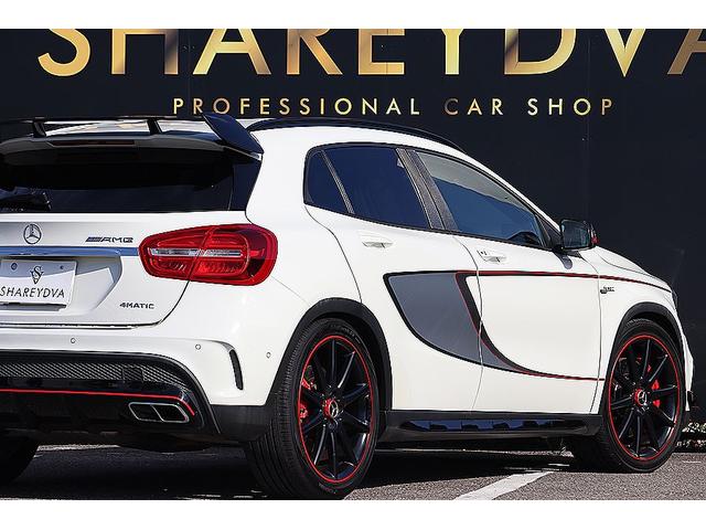 GLAクラス GLA45 AMG 4マチック エディション1 600台限定車 マットブラック20インチAMGアルミ エディション1専用エアロパーツ AMGパフォーマンスシート ブルメスターサウンド AMG パフォーマンスステアリング レーダーセーフティPKG(18枚目)