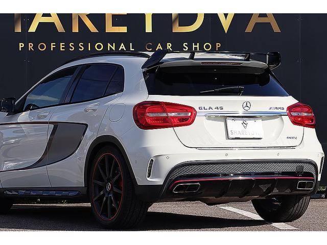 GLAクラス GLA45 AMG 4マチック エディション1 600台限定車 マットブラック20インチAMGアルミ エディション1専用エアロパーツ AMGパフォーマンスシート ブルメスターサウンド AMG パフォーマンスステアリング レーダーセーフティPKG(20枚目)