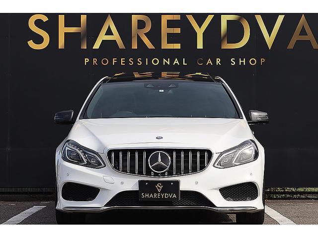 Eクラス E250 アバンギャルド パナメリカーナグリル AMG4本出しマフラー(カッター) AMGリアディフューザー カーボンサイドミラー カールソン20インチAW 360度カメラ ETC レーダーセーフティPKG ルーフスポイラー(9枚目)