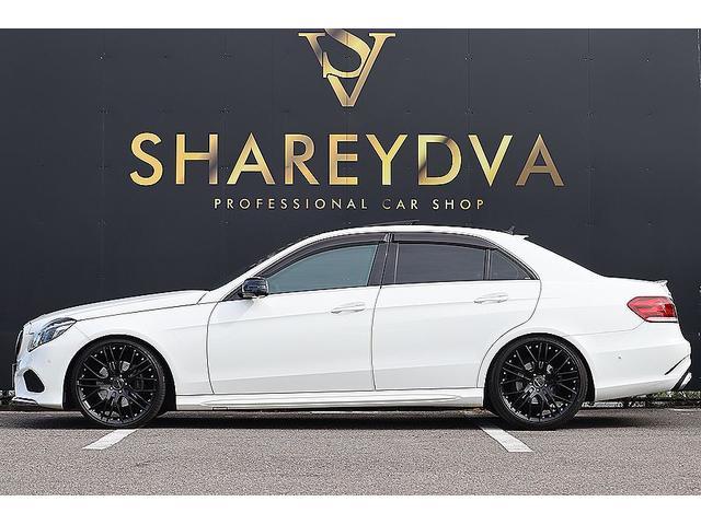 Eクラス E250 アバンギャルド パナメリカーナグリル AMG4本出しマフラー(カッター) AMGリアディフューザー カーボンサイドミラー カールソン20インチAW 360度カメラ ETC レーダーセーフティPKG ルーフスポイラー(13枚目)
