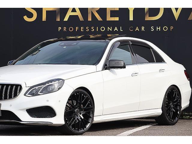 Eクラス E250 アバンギャルド パナメリカーナグリル AMG4本出しマフラー(カッター) AMGリアディフューザー カーボンサイドミラー カールソン20インチAW 360度カメラ ETC レーダーセーフティPKG ルーフスポイラー(14枚目)