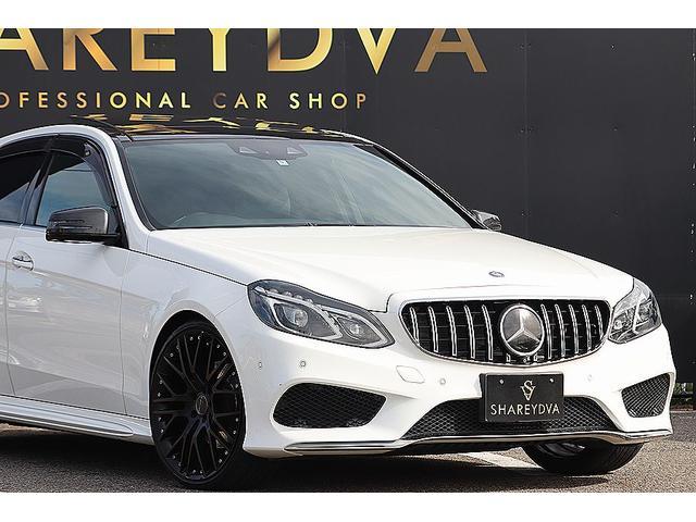 Eクラス E250 アバンギャルド パナメリカーナグリル AMG4本出しマフラー(カッター) AMGリアディフューザー カーボンサイドミラー カールソン20インチAW 360度カメラ ETC レーダーセーフティPKG ルーフスポイラー(16枚目)