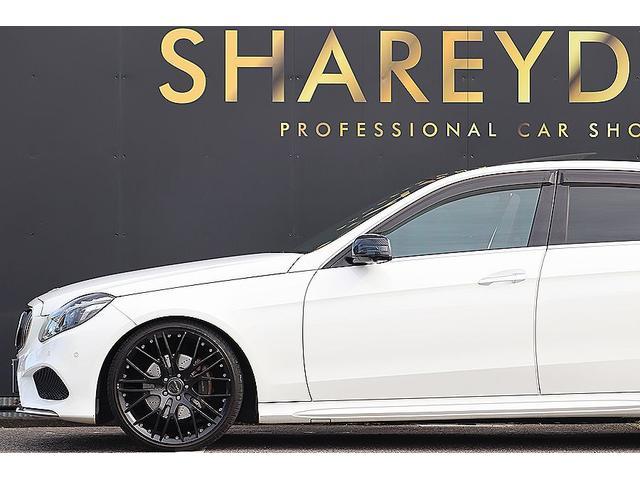 Eクラス E250 アバンギャルド パナメリカーナグリル AMG4本出しマフラー(カッター) AMGリアディフューザー カーボンサイドミラー カールソン20インチAW 360度カメラ ETC レーダーセーフティPKG ルーフスポイラー(27枚目)