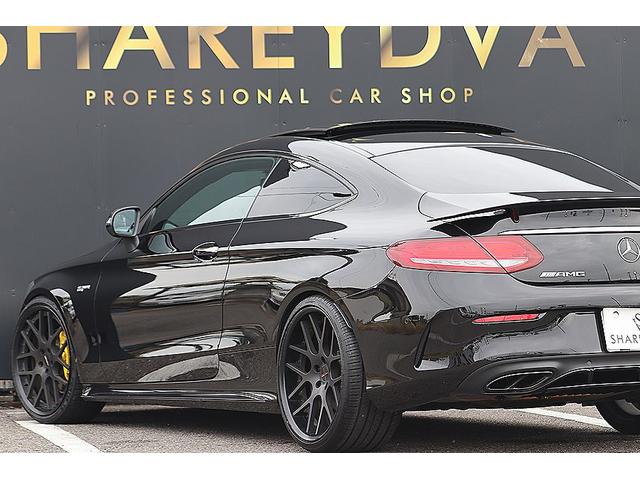 Cクラス C180クーペ スポーツ パナメリカーナグリル イエローブレーキキャリパー パノラミックスライディングルーフ ジース・シュレンザーマフラー H&Rダウンサス ハイパーフォージド20インチAW レーダーセーフティPKG HUD(15枚目)