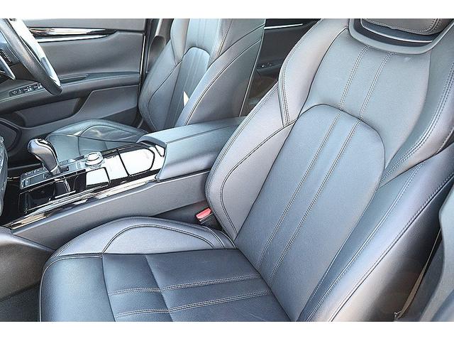 ギブリ ベースグレード　限定車スカテナート　ブルーブレーキキャリパー　２１インチＦｏｒｇｅｄアルミ　カーボントランクスポイラー・ドアミラー・グリル　車高調　シートヒーター　ピアノブラックトリム　ＡｐｐｌｅＣａｒＰｌａｙ（52枚目）