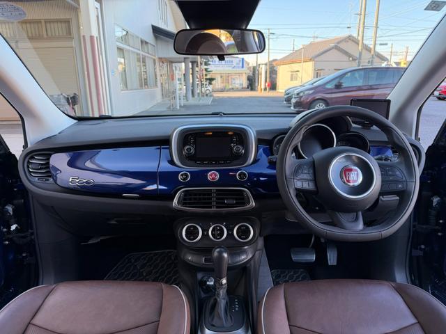 ５００Ｘ ポップスター　プラス　５人乗り　２ＷＤ　正規ディーラー車　バックカメラ　シートヒーター　茶革シート　クルーズコントロール　ブラインドスポットモニター　Ｂｌｕｅｔｏｏｔｈ　ＥＴＣ　純正ＡＷ　スペアキー　プッシュスタート（52枚目）