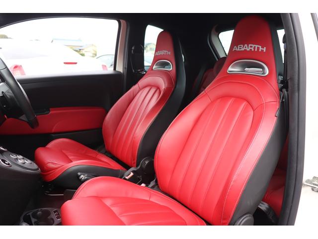 アバルト595 ツーリズモ ASSO17インチAW/タイベルWP交換済み(R7.3)/社外ナビ/地デジ/Bカメラ/赤革/ドラレコ(17枚目)