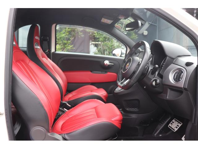 アバルト595 ツーリズモ ASSO17インチAW/タイベルWP交換済み(R7.3)/社外ナビ/地デジ/Bカメラ/赤革/ドラレコ(47枚目)