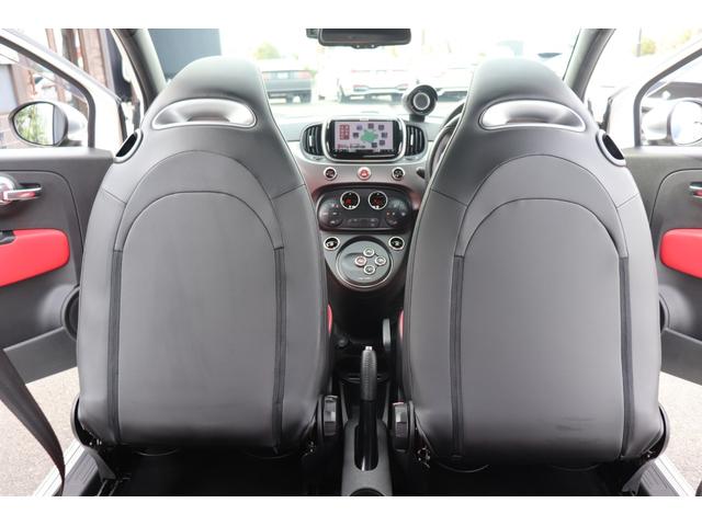 アバルト595 ツーリズモ ASSO17インチAW/タイベルWP交換済み(R7.3)/社外ナビ/地デジ/Bカメラ/赤革/ドラレコ(70枚目)