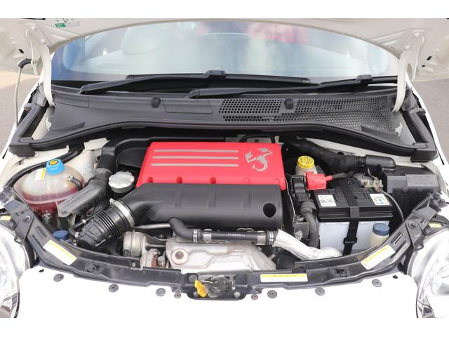 アバルト595 ツーリズモ ASSO17インチAW/タイベルWP交換済み(R7.3)/社外ナビ/地デジ/Bカメラ/赤革/ドラレコ(79枚目)