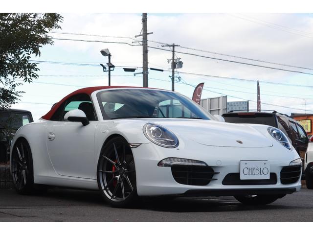 ９１１ ９１１カレラＳ　カブリオレ　左Ｈ　ＰＤＫ　鍛造２１インチＡＷ　スポーツクロノＰＫＧ　スポーツエキゾースト　ＫＷ車高調　ＢＯＳＥスピーカー　ＰＡＳＭ（10枚目）