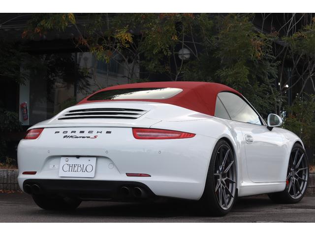 ９１１ ９１１カレラＳ　カブリオレ　左Ｈ　ＰＤＫ　鍛造２１インチＡＷ　スポーツクロノＰＫＧ　スポーツエキゾースト　ＫＷ車高調　ＢＯＳＥスピーカー　ＰＡＳＭ（40枚目）