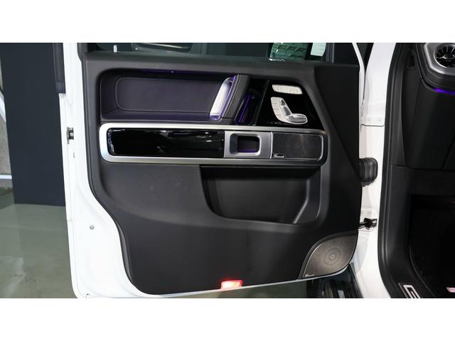 Gクラス G400d AMGライン レーダーセーフティP アダプティブダンピングシステム ラグジュアリーP ガラスS/R Burmesterサラウンドサウンドシステム 本革巻スポーツステアリング 360°カメラシステム 正規認定中古車(38枚目)