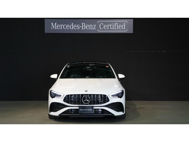 CLAクラス CLA35 4マチック ドライビングアシスタンスP AMGパフォーマンスP アドバンスドP パノラミックS/R ヘッドアップディスプレイ Burmesterサラウンドサウンドシステム 360°カメラシステム 正規認定中古車(2枚目)
