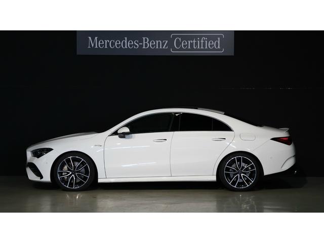 CLAクラス CLA35 4マチック ドライビングアシスタンスP AMGパフォーマンスP アドバンスドP パノラミックS/R ヘッドアップディスプレイ Burmesterサラウンドサウンドシステム 360°カメラシステム 正規認定中古車(3枚目)