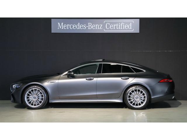 GT 4ドアクーペ 43 4マチック+ ライドコントロール+パッケージ Burmesterサウンド エアバランスP ヘッドアップディスプレイ 360°カメラ AMG RIDE CONTROL+エアサス SR AMGパフォーマンスステアリング AMG20インチAW(3枚目)