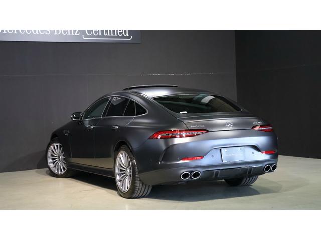 GT 4ドアクーペ 43 4マチック+ ライドコントロール+パッケージ Burmesterサウンド エアバランスP ヘッドアップディスプレイ 360°カメラ AMG RIDE CONTROL+エアサス SR AMGパフォーマンスステアリング AMG20インチAW(4枚目)