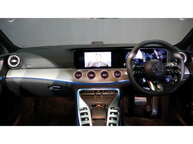 GT 4ドアクーペ 43 4マチック+ ライドコントロール+パッケージ Burmesterサウンド エアバランスP ヘッドアップディスプレイ 360°カメラ AMG RIDE CONTROL+エアサス SR AMGパフォーマンスステアリング AMG20インチAW(6枚目)