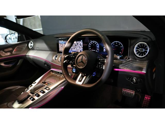 GT 4ドアクーペ 43 4マチック+ ライドコントロール+パッケージ Burmesterサウンド エアバランスP ヘッドアップディスプレイ 360°カメラ AMG RIDE CONTROL+エアサス SR AMGパフォーマンスステアリング AMG20インチAW(14枚目)