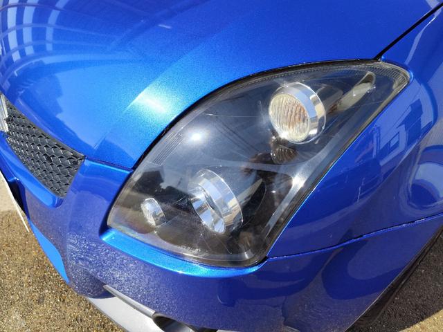 スイフト スポーツ　モンスターＣＰＵ　モンスターリアスポイラー　ＢＬＩＴＺ車高調　ＥＴＣ　ディスプレイオーディオ社外シフトノブ　ＡＭＥ　ＴＲＡＣＥＲ１６インチアルミホイール　ＰＯＴＥＮＺＡ　ＲＥ００４　１９５／５０－１６（7枚目）