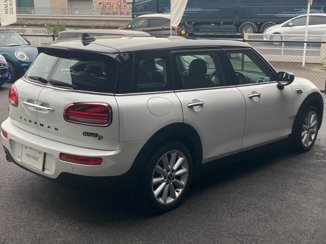 ＭＩＮＩ クーパーＤ　クラブマン　５ドア　１５ＡＷ　純正ナビ　バックカメラ　パーキングアシスト　コンフォートアクセス　ＬＥＤヘッドライト　ペッパーホワイト　ワンオーナー　禁煙　認定中古車（11枚目）