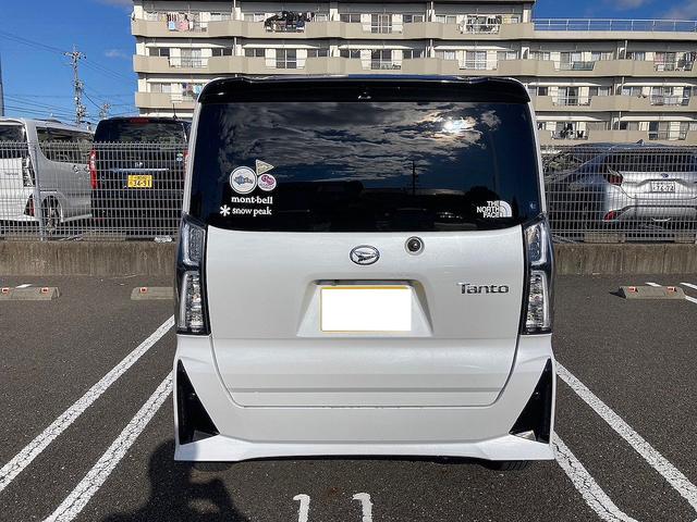 タント カスタムＲＳ　両側パワースライドドア・バックカメラ・アラウンドビューモニター・ハーフレザーシート・アイドリングストップ・プッシュスタート・ブラックルーフ（6枚目）