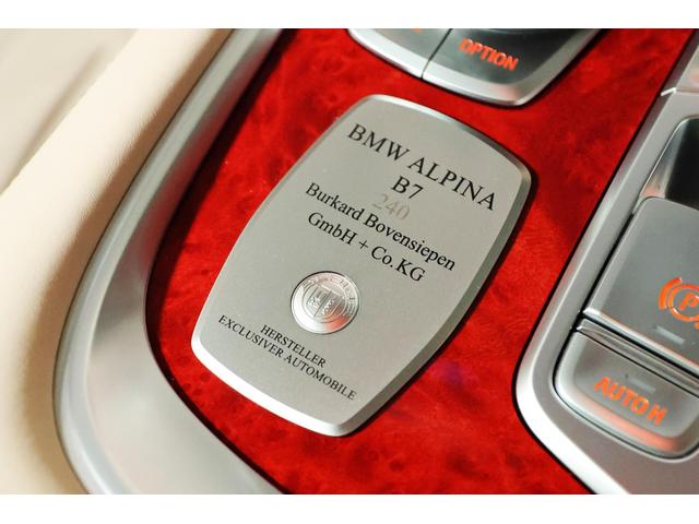 B7 ビターボ リムジンオールラッド エグゼクティブPKG 21インチALPINAクラシックホイール セラミック・フィニッシュ(25枚目)