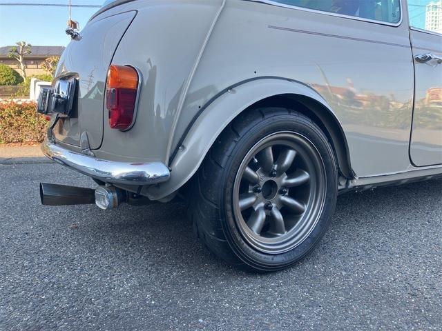 MINI クーパーBSCCリミテッド FRマークIスタイル RSワタナベ6J13インチアルミ レカロフルバケット サベルト4点クイックリリースフルハーネス プロテックアジャスタブルショック ネガキャンアジャスタブルタイプ 6点ロールゲージ(9枚目)