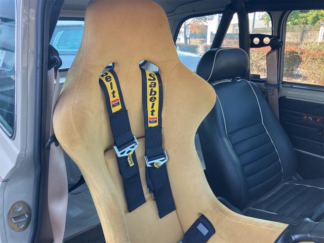 MINI クーパーBSCCリミテッド FRマークIスタイル RSワタナベ6J13インチアルミ レカロフルバケット サベルト4点クイックリリースフルハーネス プロテックアジャスタブルショック ネガキャンアジャスタブルタイプ 6点ロールゲージ(12枚目)