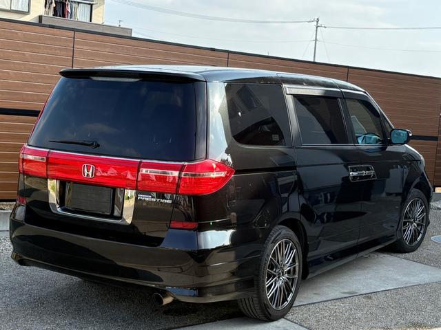 エリシオンプレステージ S HDDナビスペシャルパッケージ 車検2027年3月29日迄 両側電動スライドドア 黒革シート 電動シート シートヒーター バックカメラ 社外18インチアルミホイール HIDヘッドライト フォグライト DVD再生 ETC スペアキー(2枚目)