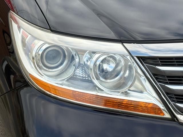 エリシオンプレステージ S HDDナビスペシャルパッケージ 車検2027年3月29日迄 両側電動スライドドア 黒革シート 電動シート シートヒーター バックカメラ 社外18インチアルミホイール HIDヘッドライト フォグライト DVD再生 ETC スペアキー(15枚目)