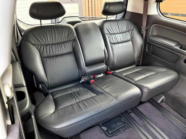 エリシオンプレステージ S HDDナビスペシャルパッケージ 車検2027年3月29日迄 両側電動スライドドア 黒革シート 電動シート シートヒーター バックカメラ 社外18インチアルミホイール HIDヘッドライト フォグライト DVD再生 ETC スペアキー(37枚目)