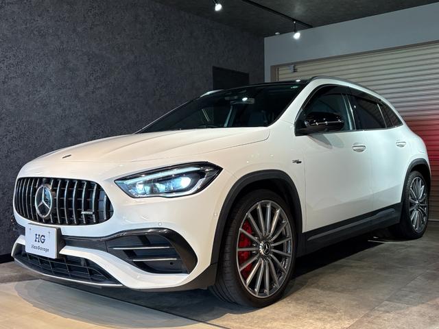 GLAクラス GLA45 S 4マチック+ AMGパフォーマンス・アドバンスドPKG パノラマスライディングルーフ AMG21インチAW 1オーナー 禁煙 HUD 本革AMGパフォーマンスシート シートベンチレーター フットトランクオープナー(7枚目)
