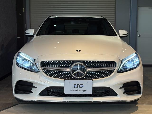 Cクラス C200アバンギャルド AMGライン レーダーセーフティPKG ドラレコ ARTICO革シート AMG18インチAW 純正ナビTV バックカメラ AppleCarplay エアサス パークトロニック キーレスゴー パワーシート 禁煙車(8枚目)