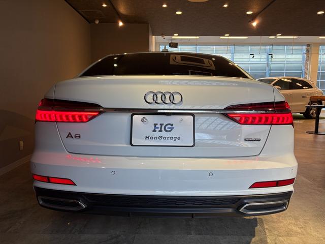 Ａ６ ４０ＴＤＩクワトロスポーツ　Ｓラインパッケージ　ＯＰ２１インチＡＷ　パワークロージングドア　バルコナレザースポーツシート　ワイヤレスチャージ　前後ドラレコ　ＭＭＩナビＴＶ　３６０度カメラ　ＨＤマトリクスＬＥＤライト　電動トランク　１オーナー　禁煙車（4枚目）