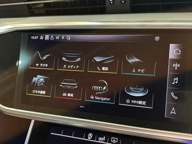 Ａ６ ４０ＴＤＩクワトロスポーツ　Ｓラインパッケージ　ＯＰ２１インチＡＷ　パワークロージングドア　バルコナレザースポーツシート　ワイヤレスチャージ　前後ドラレコ　ＭＭＩナビＴＶ　３６０度カメラ　ＨＤマトリクスＬＥＤライト　電動トランク　１オーナー　禁煙車（17枚目）