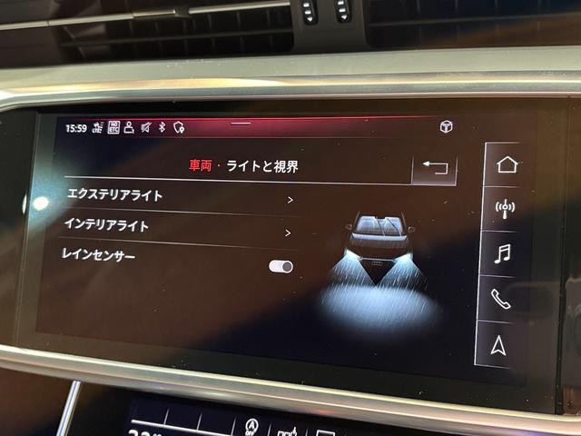 Ａ６ ４０ＴＤＩクワトロスポーツ　Ｓラインパッケージ　ＯＰ２１インチＡＷ　パワークロージングドア　バルコナレザースポーツシート　ワイヤレスチャージ　前後ドラレコ　ＭＭＩナビＴＶ　３６０度カメラ　ＨＤマトリクスＬＥＤライト　電動トランク　１オーナー　禁煙車（27枚目）