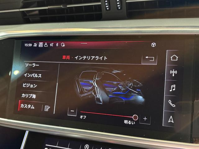 Ａ６ ４０ＴＤＩクワトロスポーツ　Ｓラインパッケージ　ＯＰ２１インチＡＷ　パワークロージングドア　バルコナレザースポーツシート　ワイヤレスチャージ　前後ドラレコ　ＭＭＩナビＴＶ　３６０度カメラ　ＨＤマトリクスＬＥＤライト　電動トランク　１オーナー　禁煙車（29枚目）