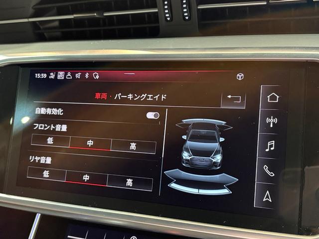 Ａ６ ４０ＴＤＩクワトロスポーツ　Ｓラインパッケージ　ＯＰ２１インチＡＷ　パワークロージングドア　バルコナレザースポーツシート　ワイヤレスチャージ　前後ドラレコ　ＭＭＩナビＴＶ　３６０度カメラ　ＨＤマトリクスＬＥＤライト　電動トランク　１オーナー　禁煙車（31枚目）