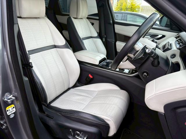 レンジローバーヴェラール ファーストエディション　パノラマガラスルーフ　ＭＥＲＩＤＩＡＮサウンド　専用２２インチＡＷ　マッサージ機能付き　シートヒーター・ベンチレーション　第三者機関査定実施済み　鑑定書付き　正規ディーラー点検記録簿　ＥＴＣ２．０（22枚目）