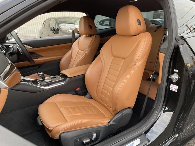 4シリーズ 420iクーペ Mスポーツ 認定中古車 2年保証付 コニャック色皮シート ACC 純正ナビ 全周囲カメラ 純正18インチAW パワーバックドア 前席シートヒーター LEDヘッドライト Apple CarPlay(8枚目)