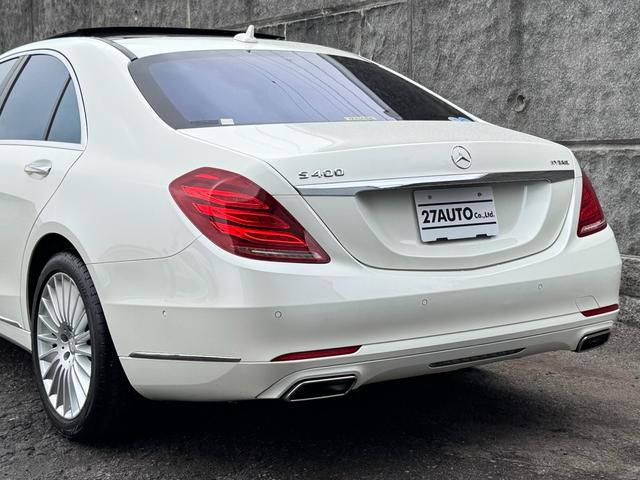Ｓクラス Ｓ４００ハイブリッド　エクスクルーシブ　レーダーセーフティ・ディーラー整備記録・黒革シート・シートヒーター／クーラー・マッサージ機能付き・イージークローザー・ブルメスター・３６０°カメラ・パノラマサンルーフ・ＡＣＣ・純正１９インチＡＷ（31枚目）