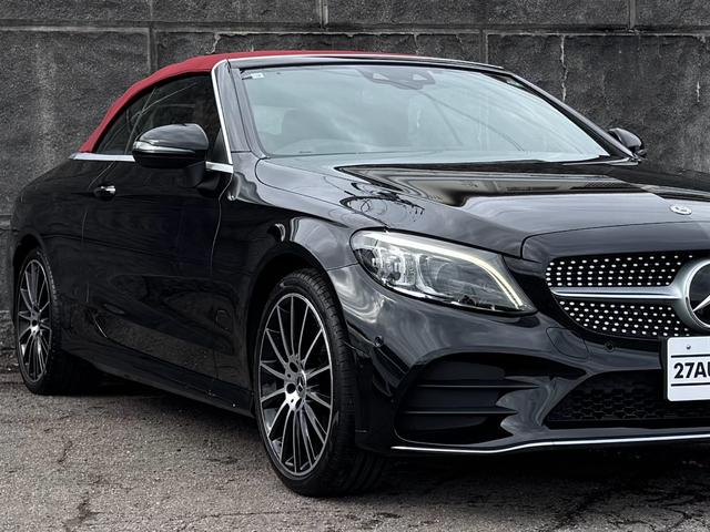 Cクラス C180カブリオレスポーツ レザーエクスクルーシブパッケージ/ワンオーナー/後期型/赤革シート/赤幌/電動オープン/レーダーセーフティ/ACC/アンビエントライト/シートヒーター/HUD/LEDヘッド/純正19インチAW(15枚目)