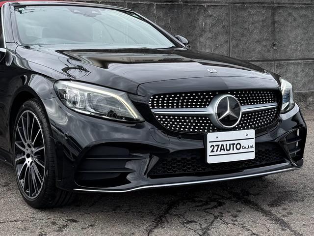 Cクラス C180カブリオレスポーツ レザーエクスクルーシブパッケージ/ワンオーナー/後期型/赤革シート/赤幌/電動オープン/レーダーセーフティ/ACC/アンビエントライト/シートヒーター/HUD/LEDヘッド/純正19インチAW(19枚目)