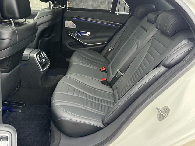 Sクラス S400ハイブリッド エクスクルーシブ AMGスポーツパッケージ/レーダーセーフティ/黒革シート/シートヒーター/クーラ/パノラマサンルーフ/ブルメスター/イージークローザー/サンシェード/全方位カメラ/ACC/LED/純正19インチAW(46枚目)