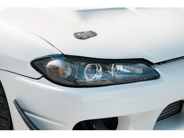 シルビア スペックRエアロ BRIDEシート SARDラジエーター X-TREMEワイドフェンダー CUSCOタワーバー HKSマフラー HKS車高調 R33キャリパー Defi追加メーター ブーストコントローラー(11枚目)