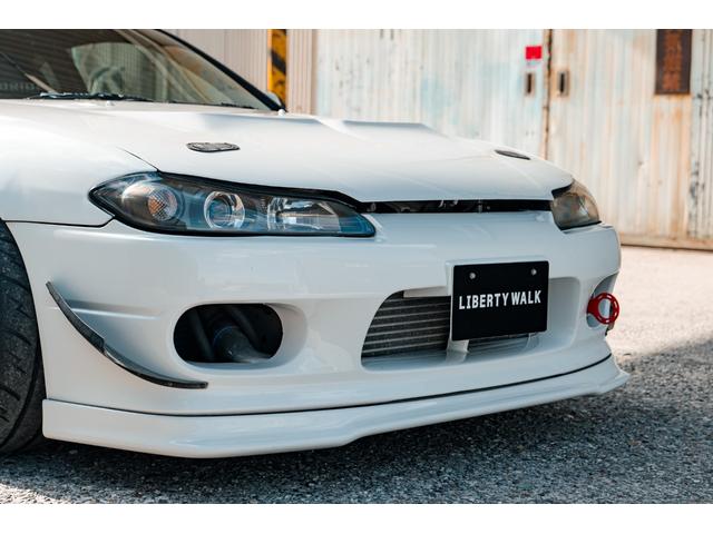 シルビア スペックRエアロ BRIDEシート SARDラジエーター X-TREMEワイドフェンダー CUSCOタワーバー HKSマフラー HKS車高調 R33キャリパー Defi追加メーター ブーストコントローラー(15枚目)